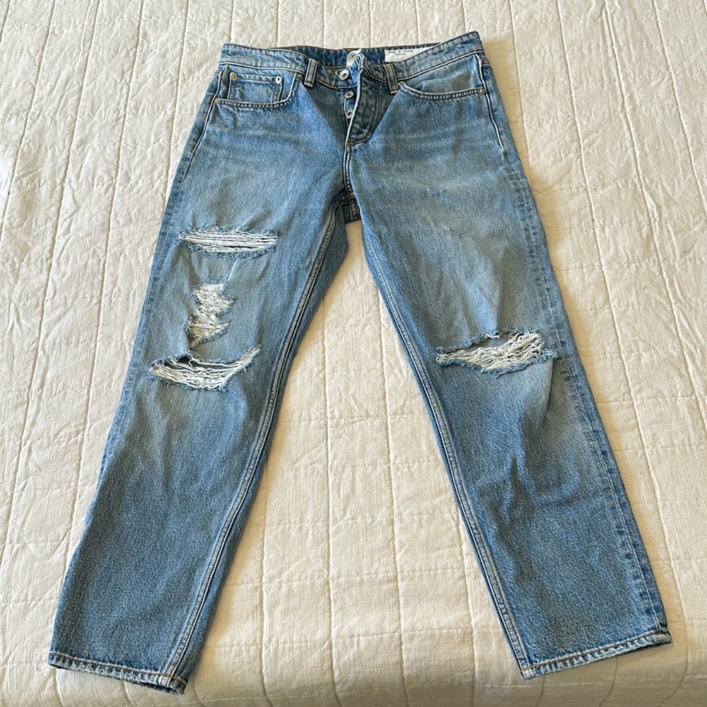 Rag and Bone distressed denim